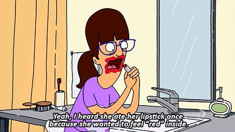 When you just have too many feelings. | Proof That Gayle Of Bob's Burgers Is All Of Us Gayle Bobs Burgers, Bobs Burgers Memes, Bobs Burgers Funny, Belcher Family, Tina Belcher, Bob's Burgers, American Dad, Bobs Burgers, Couch Potato