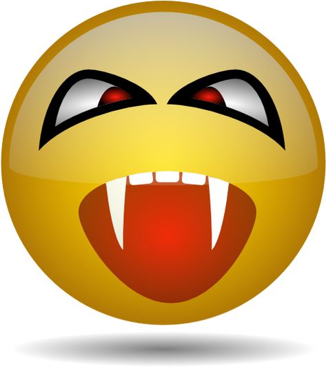 Smiley Horror, Vampire Emoji, Big Emojis, New Emoticons, Freddy Krueger Art, Vampire Fangs, Emoji Pictures, Horror Novel, Best Horrors