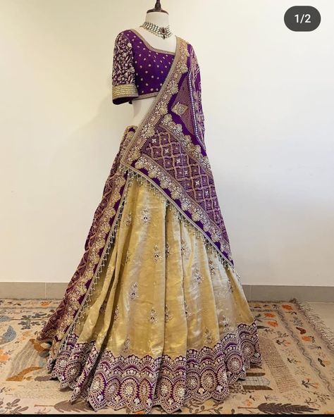 Tissue Silk Lehenga, Reception Saree Look, Frocks For Women Party, Reception Saree, Lehenga Saree Design, Long Frock Designs, Wedding Lehenga Designs, Lehenga Designs Simple, Indian Bride Outfits