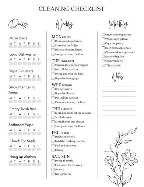 Printable Cleaning Schedule, Working Moms, Cleaning Checklist, House Chores Chart, Weekly Room by Room Tasks, Daily to Do List, Ready Print - Etsy #Tidy #Cleaning #to #for #Inspo #The #Ultimate #Creating #Home #a #Guide #a #Schedule #Home #Guide Weekly Cleaning Schedule For Working Moms Chore Charts, Sunday Chore List, Cleaning List Weekly, Small Apartment Cleaning Schedule, Daily Declutter Schedule, Daily Weekly Monthly Chores, Stay At Home Mom Cleaning Schedule, House Work Schedule, Daily Cleaning Schedule For Working Moms