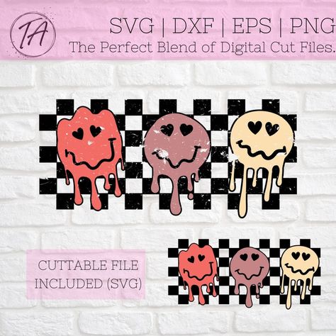 Melting Smiley Face, Smiley Svg, Mickey And Minnie Kissing, Smiley Face Design, Product Sale, Anti Valentines, Retro Svg, Christmas Pregnancy Announcement, Valentines Png