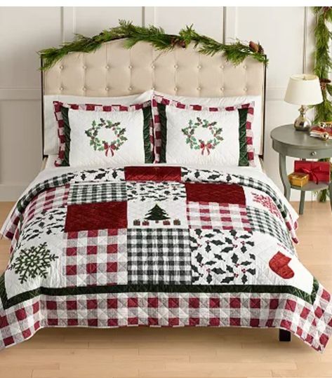 Xmas Bed, Xmas Quilts, Christmas Bedrooms, Wildlife Quilts, Christmas Duvet Cover, Christmas Duvet, Christmas Bedding Set, Country Quilts, Christmas Bedding