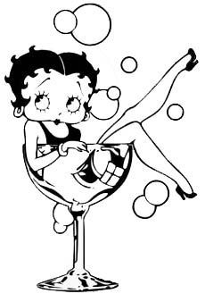 Betty Boop Coloring Pages, Betty Boop Tattoos, Betty Boop Classic, Betty Boop Art, Betty Boop Cartoon, Betty Boop Pictures, Free Adult Coloring Pages, Disney Films, Coloring Book Pages