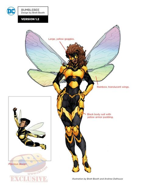 Bumblebee Dc Fanart, Dc Bumblebee, Red Robin Batman, Robin Batman, Dc Women, Draw Comics, Dc Rebirth, Black Comics, Dc Super Hero Girls