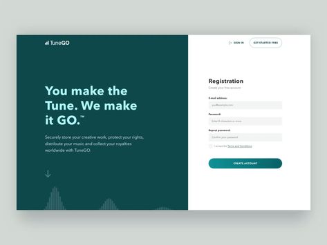 Landing Page With Form, Register Page Design, Sign Up Landing Page, Landing Page Animation, Login Page Design, Login Website, Medical Website Design, Landing Zone, Ui Design Dashboard