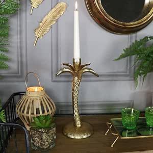 Urban Jungle Interior, Metal Palm Tree, Shelf Mantle, Tree Candle Holders, Tree Candle, Iron Candle Holder, Candle Tree, Candle Dinner, Table Centers