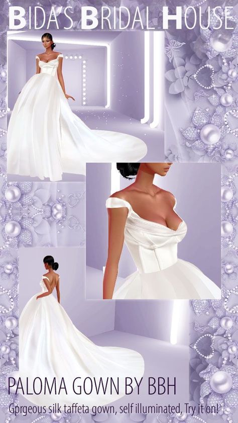 Imvu Wedding Dress, Sims 4 Bridal Dress, Sims 4 Bridal Cc, Cottage Sims 4, Sims 4 Wedding Dress, House Ideas Modern, Sims 4 Cas Mods, Sims 4 Cc Kids Clothing, Play Sims 4