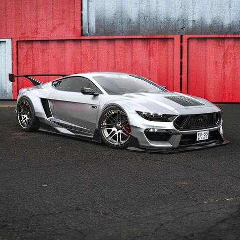 Ford Mustang S650 Widebody with Mid Engine | Modified Rides Widebody Mustang, Chevy Camaro Zl1, Gt 500, Celebrity Cars, Mustang Boss, Chevrolet Corvette Stingray, Shelby Gt, Cars Muscle, Camaro Zl1