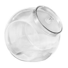 Plastic Container with Lid (80 oz) Candy Buffet Containers, Penny Jar, Candy Buffet Party, Plastic Candy Jars, Penny Candy, Clear Plastic Containers, All Candy, Candy Sticks, Plastic Jars