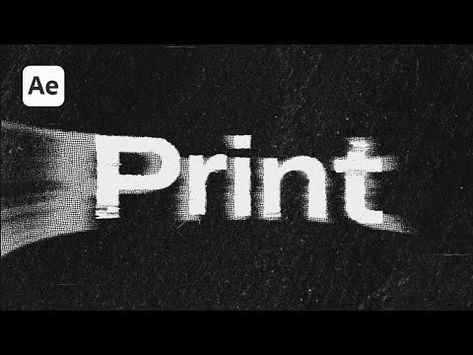 Printed Text Effect Tutorial | Print Text Animation in After Effects - YouTube Text Animation After Effects, After Effects Animation, Typography Animation, Best Text, After Effect, Text Animation, Text Effect, Text Effects, After Effects