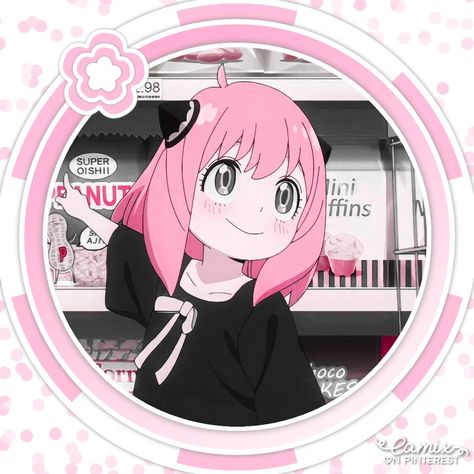 Anya Forget, Anya Spyxfamily, Spy Family Anya, Anya Icon, Spy Family, Soft Pink, Anime Icons, Profile Picture, Wallpapers