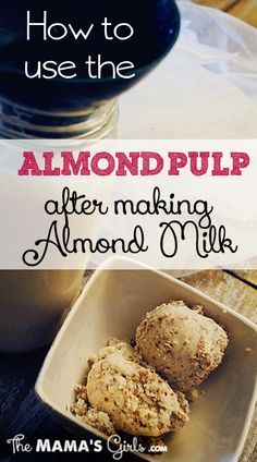 Making Almond Milk, Almond Pulp Recipes, Pulp Recipe, Make Almond Milk, Almond Milk Recipes, Healthy Smoothie, Milk Recipes, Sem Lactose, Almond Recipes