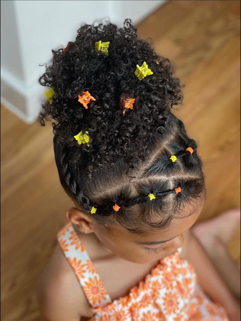 Coach 2023, Simple Cute Hairstyles, Mixed Baby Hairstyles, Mixed Kids Hairstyles, Mixed Girl Hairstyles, Baby Girl Hairstyles Curly, Cute Toddler Hairstyles, Easy Hairstyles For Kids, Girls Hairstyles Easy