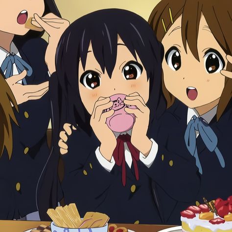 K On Matching Pfp, K On Pfp, Azusa K On, K-on Icons, Azusa Nakano, Best Friend Match, Anime Fr, Pfp Matching, K On