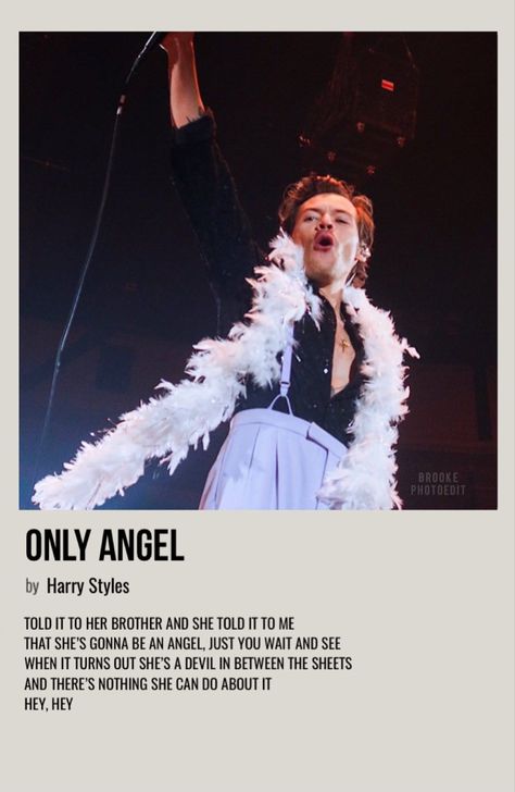 Only Angel, Harry Styles Album Poster, Harry Styles Polaroid, Harry Styles Polaroid Poster, Only Angel Harry Styles, Harry Styles Music Poster, Alternative Minimalist Album Covers Harry Styles, Harry Styles Only Angel, Harry Styles Song Poster