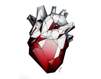 Ruby Crystal Tattoo, Ruby Heart Tattoo, Ruby Tattoo Ideas, Ruby Drawing, Ruby Tattoo, Gem Painting, Gem Tattoo, Crown Drawing, Heart Gem