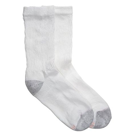 Hanes Cushioned Womens Crew Athletic Socks Extended Size 10Pack 68310P White * Check out the image by visiting the link. White Comforter, Women Crew Socks, White Details, White Cushions, Athletic Socks, Pants Casual, No Show Socks, Under Armour Women, White Sock