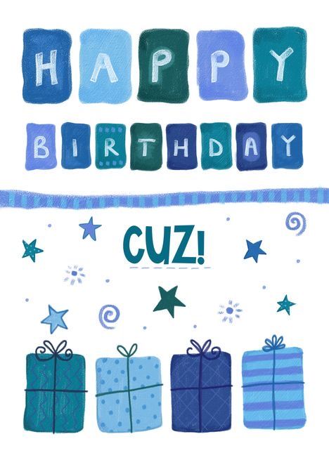 Birthday Card For Boss, Blue Presents, Happy Birthday Coach, Happy Birthday Grandson, Happy Birthday Boss, Happy Birthday Uncle, Happy Birthday Nephew, Birthday Wishes Gif, Happy Birthday Cousin