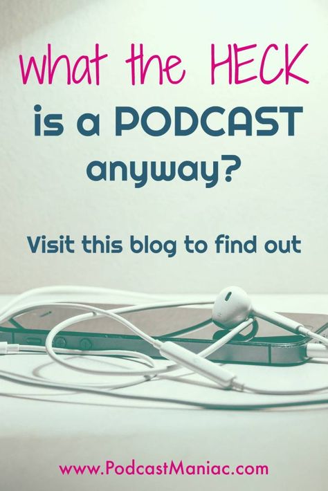 A lot of people are still silently wondering, "What is a podcast?" If you're still not sure exactly what a podcast is, or how to listen to one, (or even if you WANT to listen to one), check out this easy-to-understand article by the Podcast Maniac blog. #podcastmaniac What Is A Podcast, Listening Games, Podcast Setup, Podcast Tips, Podcast Topics, Starting A Podcast, You're Not Alone, Business Checks, A Lot Of People