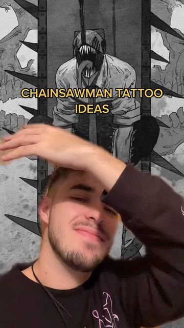 Chainsaw Man Tattoo, Man Tattoo Ideas, Man Tattoo, Anime Tattoos, Chainsaw Man, Tattoo Idea, Chainsaw, Tattoos For Guys, Tattoo Ideas