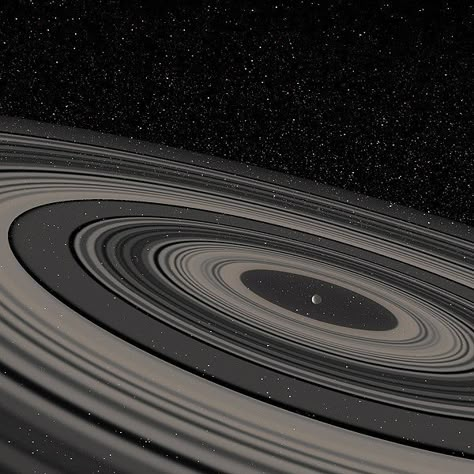 Newly Discovered Planet Has Massive Rings Space Icons, Saturn Planet, Aesthetic Space, Space Planets, Space Pictures, Space And Astronomy, Interstellar, Outer Space, Solar System