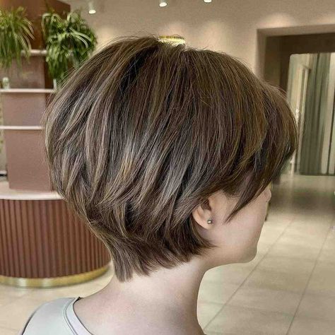 23 Low-Maintenance Pixie Bob Haircut Ideas for Women of All Ages Low Maintenance Long Pixie Haircut, Long Pixie Haircut Fine, Short Low Maintenance Haircut, Long "bixie" Haircut, Hairstyles Low Maintenance, "bixie" Haircut 2022 Brunette, Low Maintenance Short Haircut For Women, Bixie Haircut Girl Straight Hair, Low Maintenance Short Hair