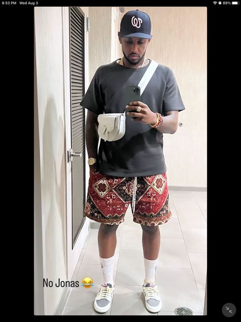 Fabulous Rapper Fashion, Fabulous Rapper, Rapper Fashion, Guy Fashion, Streetwear Shorts, Street Fashion Men Streetwear, Men Streetwear, Fabulous Fashion, Hip Hop Fashion