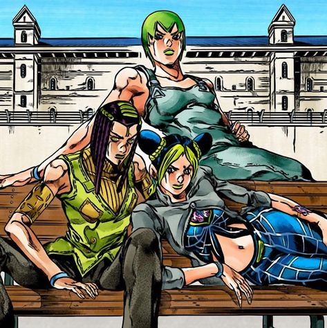 Jjba Jolyne, Jolyne Kujo Icon, Hermes Costello, Jojo Stone Ocean, Jolyne Kujo, Jojo Icons, Manga Icons, Tumblr