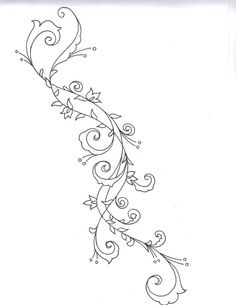 Design Swirl Tattoo Designs, Swirly Tattoo, Swirl Tattoo, Viking Tattoo Symbol, Snow Flake Tattoo, Filigree Tattoo, Abstract Tattoo Designs, Tattoo Lettering Styles, Tattoo Background