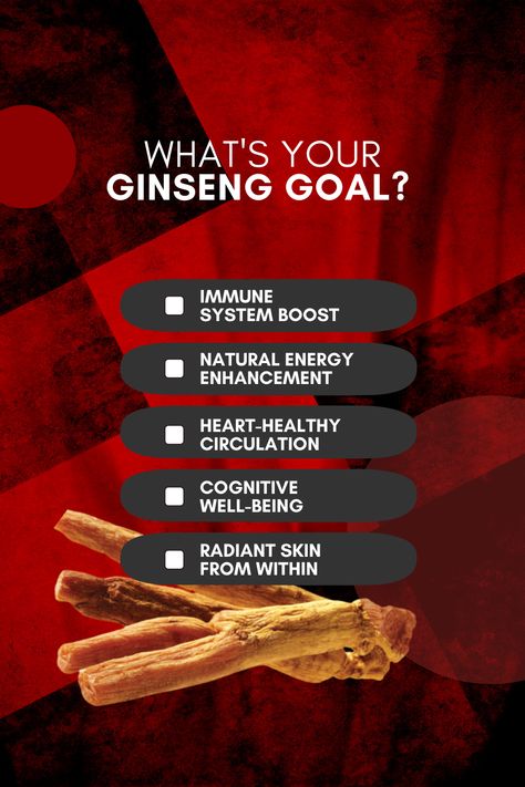 Ginseng has a multitude of benefits, but we want to know—Which benefit resonates with you the most? 🤔

At JungKwanJang, we are committed to delivering the highest quality Korean Red Ginseng to help you Rev Your Life.🌟


#kgc #ginseng #PowerUp  #Gym #koreanredginseng #panaxginseng #stick #RedGinseng #RevYourLife #ImmuneSupport #RevYourEnergyFlow #Everytime #JungKwanJang   #supplement #healthyliving #healthyeating #lifestyle #caffeinefree Korean Ginseng Benefits, Benefits Of Ginseng, Korean Red Ginseng Extract, American Ginseng, Korean Red Ginseng, Korean Ginseng, Ginseng Extract, Red Ginseng, Elixir Of Life