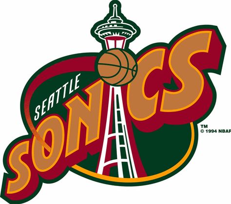 Gary Payton, Seattle Supersonics, Seattle Sports, Sports Team Logos, Nba Logo, Nba Wallpapers, Sacramento Kings, Custom Flags, Logo Design Free