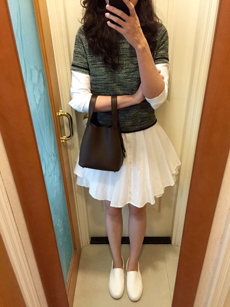 Hermes Picotin, Dream Bag, H&m Shirts, White Slip, Hermes Handbags, Glitz And Glam, Hermes Bag, Skater Skirt, Tulle Skirt