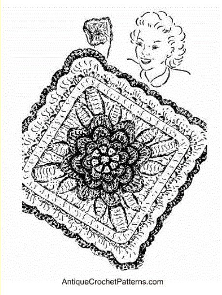 Potholder Patterns Free, Rose Pot, Pan Holder, Vintage Potholders, Crochet Potholder Patterns, Crochet Hot Pads, Irish Rose, Crochet Bedspread Pattern, Vintage Crochet Patterns