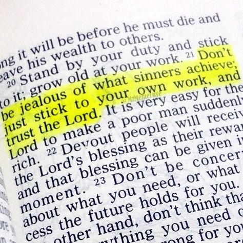 "Don't be jealous of what sinners achieve..." - Sirach 11:21 || RESPONSE >> Psalm 37:1-2 Comeback Season, Don't Be Jealous, Woord Van God, Psalm 37, Bible Study Verses, Lord God, Bible Motivation, Christian Bible Quotes, Prayer Scriptures