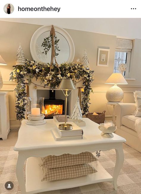 Room Decor Neutral, Beige Living Room, Cream Living Rooms, Living Room Decor Neutral, Pink Rooms, Room Decor Cozy, Beige Living Rooms, Decor Fireplace, Living Room Decor Fireplace