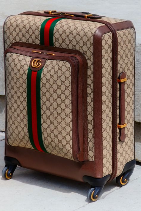 Mytheresa Gucci Gucci Suitcase, Gucci Travel Bag, Artistic Fashion, Luxury Luggage, Fashion Director, Dior Makeup, Artist Style, Suit Fashion, Old Money