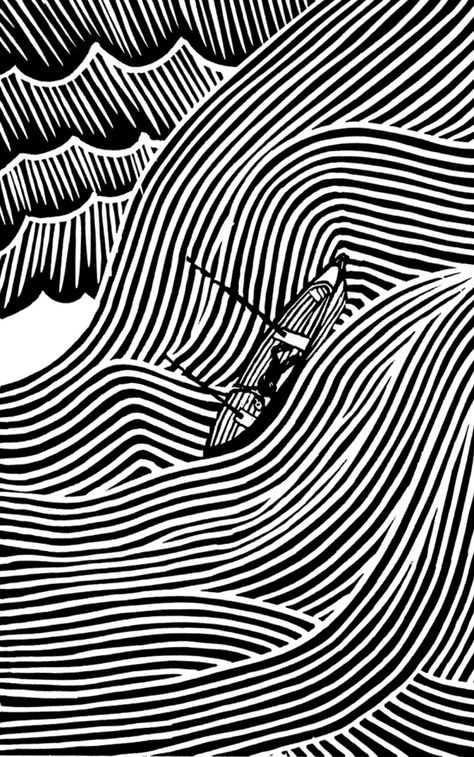 Dan Rickwood (1967), illustrator and graphic designer. Stanley Donwood is the pen name of English artist and writer Dan Rickwood. Donwood is best known for his work with the english alternative ban... Stanley Donwood, Linocut Ideas, Arte Jazz, Grow Garden, Woodblock Printing, Linocut Art, Relief Print, Black And White Pattern, Print Inspiration