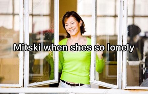 Mitski Meme, Mitski Reference, Mitski Memes, My Music Taste, I Love My Wife, Tv Girls, Music Memes, Music Taste, Fb Memes