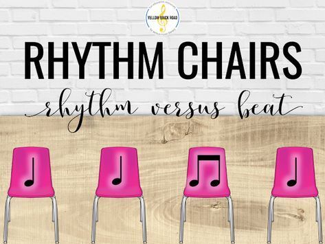 Rhythm Activities, Music Teaching Resources, Middle School Music, Music Camp, The Yellow Brick Road, Music Lessons For Kids, Elementary Music Lessons, Elementary Music Education, Music Curriculum