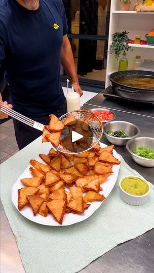 21K views · 306 reactions | Fried Quesadilla Nachos | Fried Quesadilla Nachos! Crispy, cheesy, and downright irresistible 🧀🌮 | By Chefclub Network | Fried Quesadilla Nachos. This is a whole new take on nachos. Now, I've got some taco meat and some cheddar and jack cheese that's going to go on top, melted. It's going to pour right on top and now, we've got your classic nacho toppings. Loaded Quesadilla Nachos, Nacho Party Food, Fried Quesadilla Nachos, Quesadilla Nachos, Fried Quesadilla, Chefclub Network, Cheesy Quesadilla, Nacho Fries, Nacho Toppings