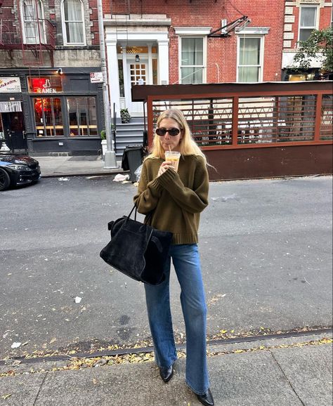 Liz Ballmaier, February Vibes, Nyc November, 2023 Sweater, Outfit Uni, 2024 Style, Coastal Granddaughter, Espresso Martini, Scandi Style