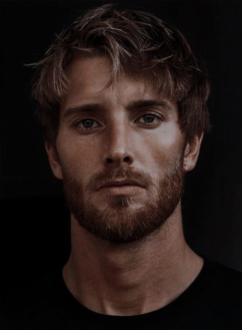 Tom Busson, Blonde Beard, Danish Men, Male Model Face, Character Inspiration Male, Blonde Guys, Model Face, Man Candy, Hair Reference