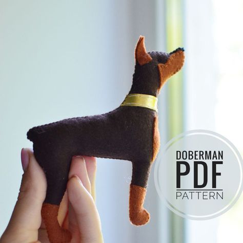 Felt Dog Ornament, Felt Ornaments Diy, Felt Plushie, Diy Pet Toys, Diy Baby Mobile, Kawaii Diy, Felt Dogs, Diy Felt, Dog Crafts