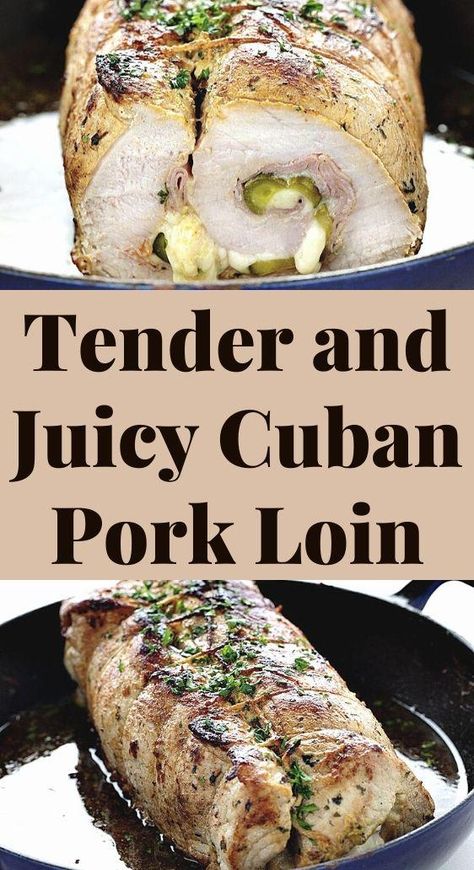 Cuban Pork Loin Recipes, Cuban Stuffed Pork Tenderloin, Cuban Pork Roast Crockpot, Mexican Pork Loin, Cuban Pork Loin, Crockpot Cuban Pork, Cuban Pork Tenderloin, Cuban Pork Sandwich, Cuban Pork Roast