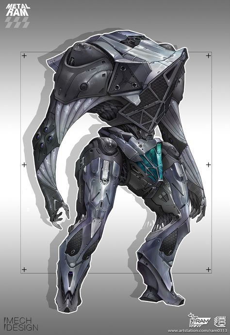 ArtStation - Silver lightning, METAL RAM Mecha Samurai, Cyborgs Soldier, Alien Artwork, Cyborgs Art, Futuristic Robot, Cool Robots, Cyberpunk Aesthetic, Spaceship Design, Gundam Art