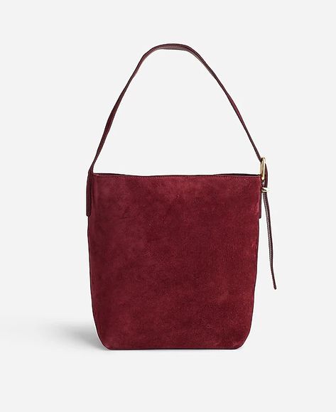 The Essential Medium Bucket Tote | Madewell Madewell Bucket Bag, Madewell Bag, Kitten Heel Boots, Madewell Bags, Suede Purse, Classic Style Outfits, Fall Handbags, Bucket Tote, Leather Industry