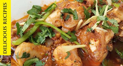 Irani Chicken Kharai by Delicious #HappyCookingToYou #Delicious Chicken Kharai, Chicken Recipes, Meat, Chicken