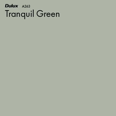 View Tranquil Green by Dulux and mix and match it with your other finishes, furniture and homewares with our Mood Board tool. Dulux Graceful Green, Dulux Tranquil Green, Dulux Green Colour Palette, Dulux Green Kitchen, Dulux Green Paint Colours Bedroom, Dulux Sage Green Paint Colors, Dulux Sage Green, Dulux Green Paint Colours, Dulux Green Paint