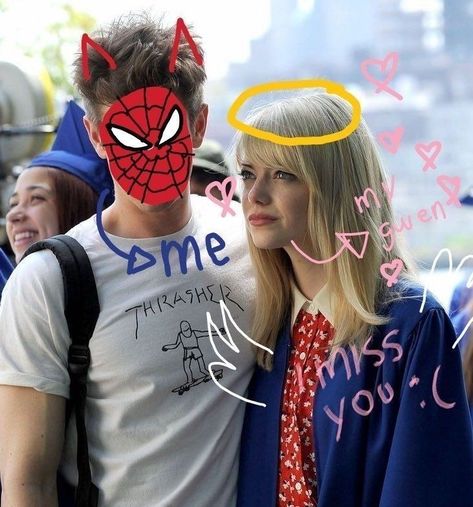 Spiderman Gwen Stacy, Paz Hippie, Andrew Garfield Spiderman, Garfield Spiderman, Amazing Spiderman Movie, Spiderman 3, Spiderman Movie, I Love Cinema, Gwen Stacy