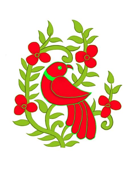 Red green parrot Design for embroidery Parrot Embroidery Design, Mouse Drawings, Parrot Design, Stitch Embroidery Design, Whip Stitch, Embroidery Stitching, Glass Printing, Stitch Embroidery, Embroidery And Stitching